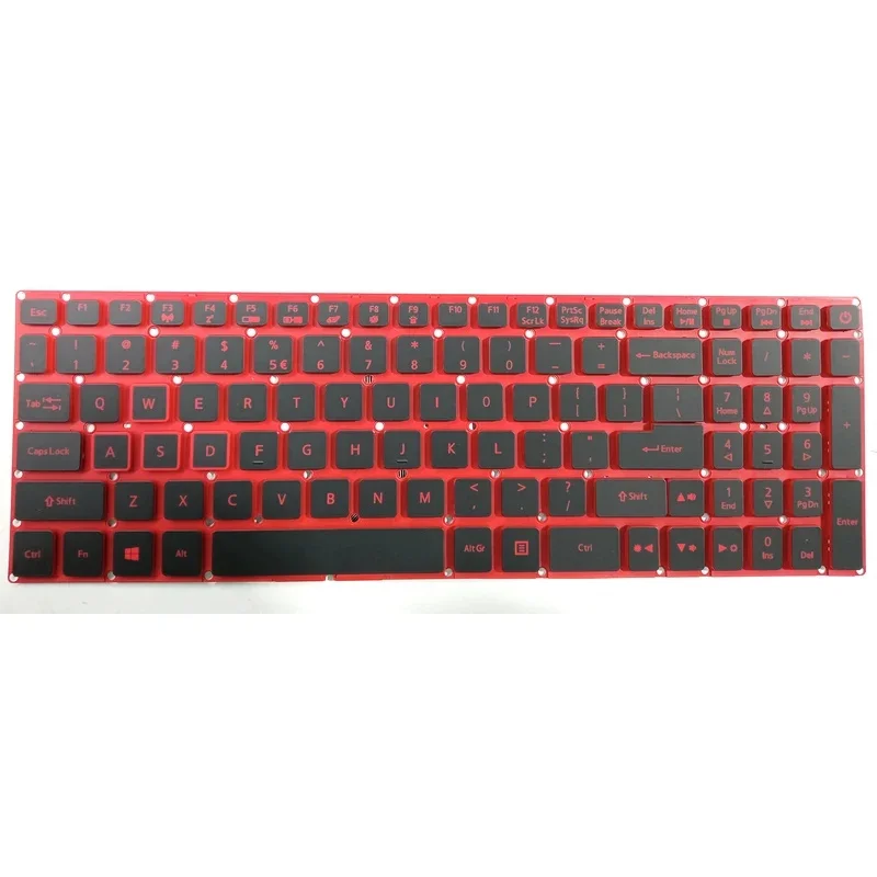 US Layout Backlit Laptop Keyboard For Acer Nitro 5 AN515-51 AN515-52 AN515-53 AN515-41