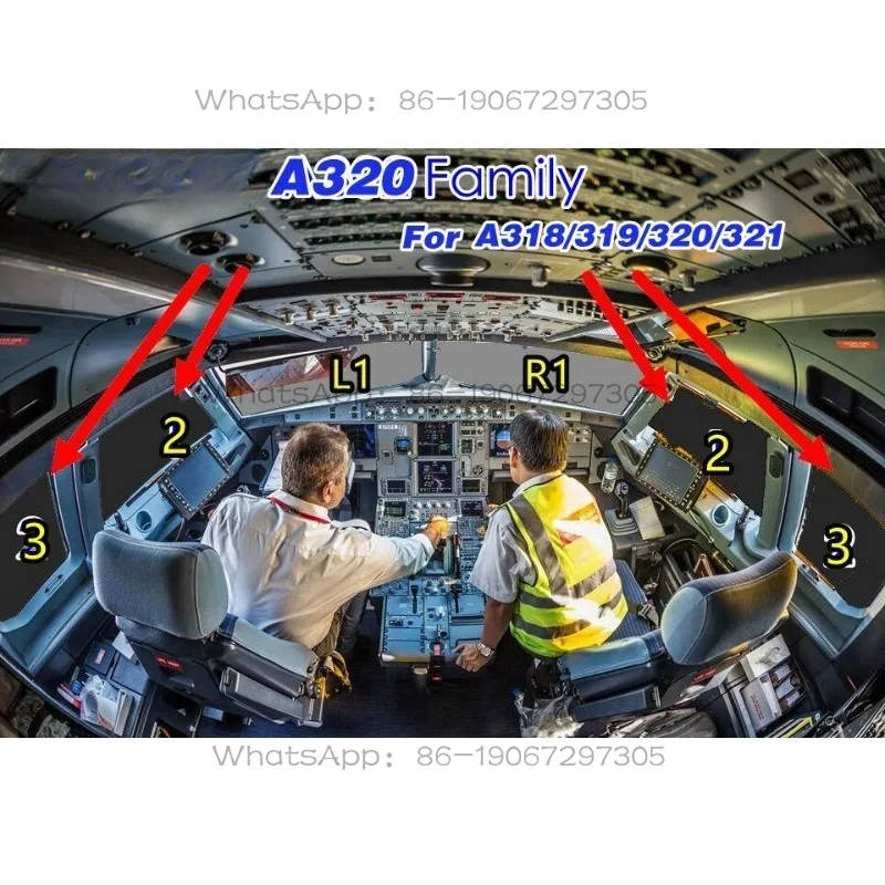 A320 A330 Sunshade Panel Sunshade Panel Sunshade Gear Simulator-specific Flame-retardant Material for Radiation Protection