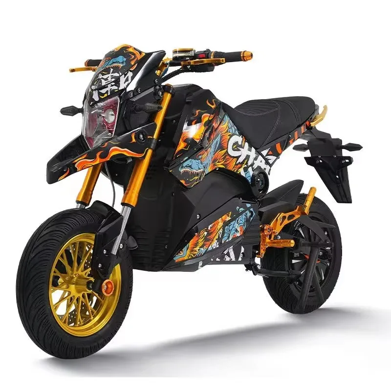 

2025 Newest 2024 M5 Electric Streetbikes Fashion 72V 3000W Factory Wholesale SKD