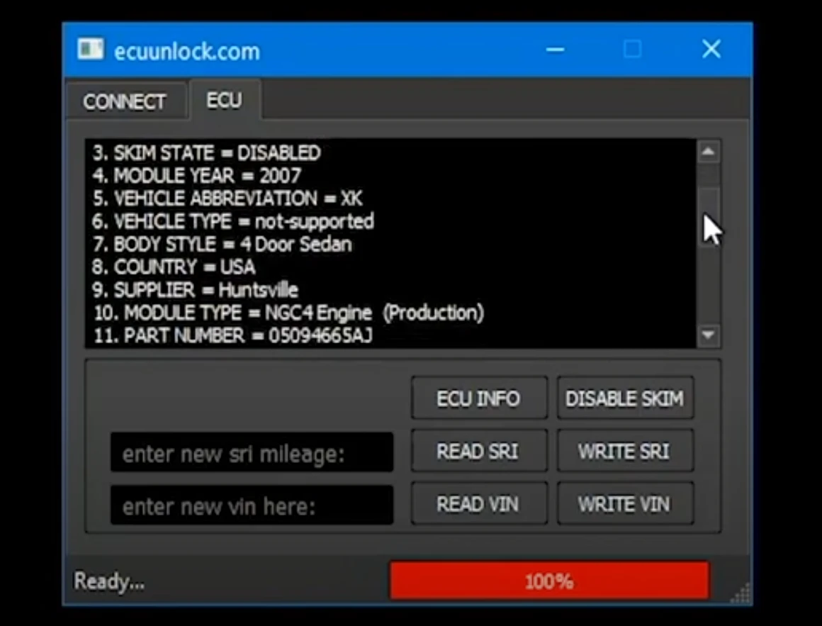 For Chrysler APNT Edit Skim Security Edit Vin Number for Chrysler/Dodge/Jeep Gas Diesel From 1995-2020 Support J2534