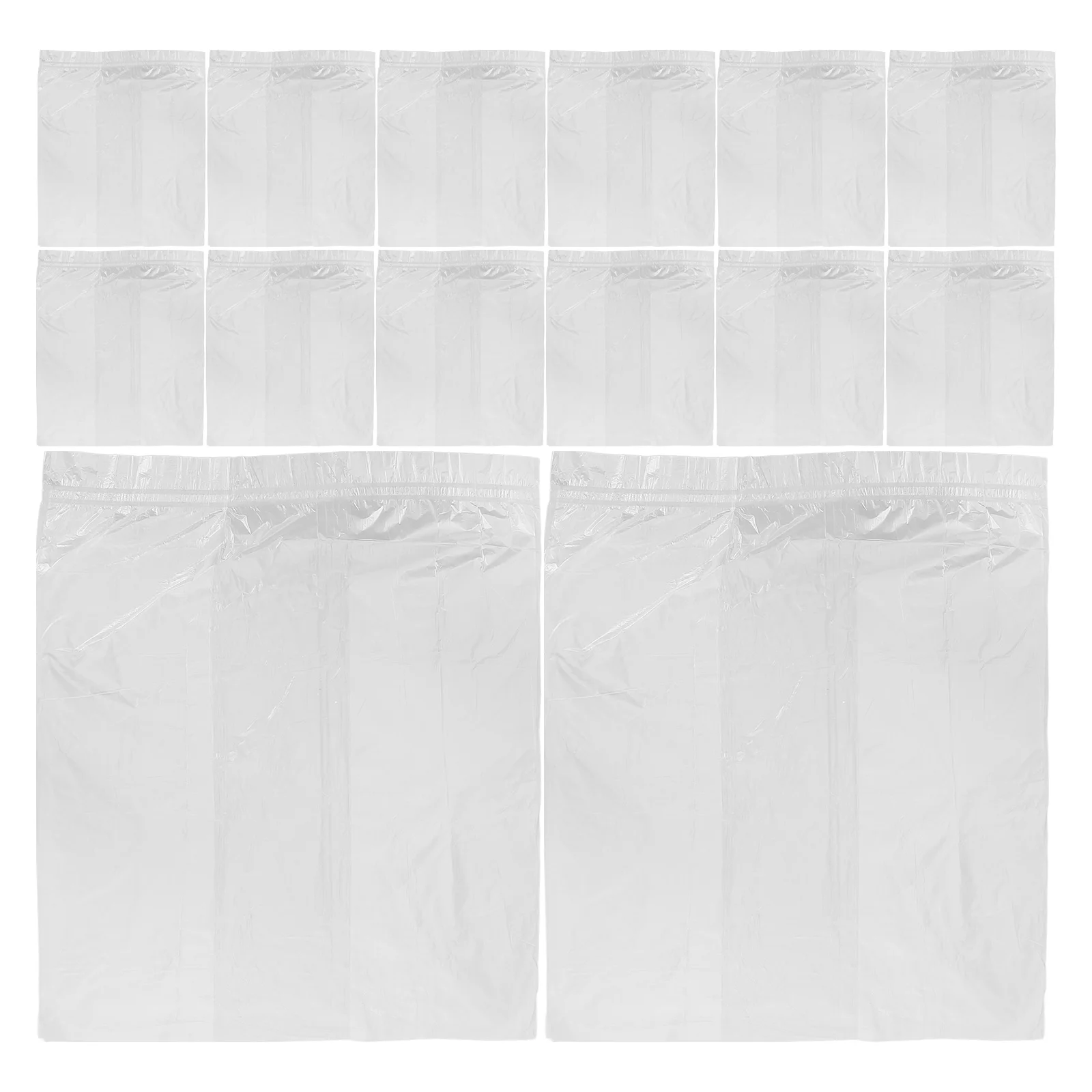 160 Pcs Washbasin Tubs Foot Soaking Bags Liners Spa Plastic Disposable