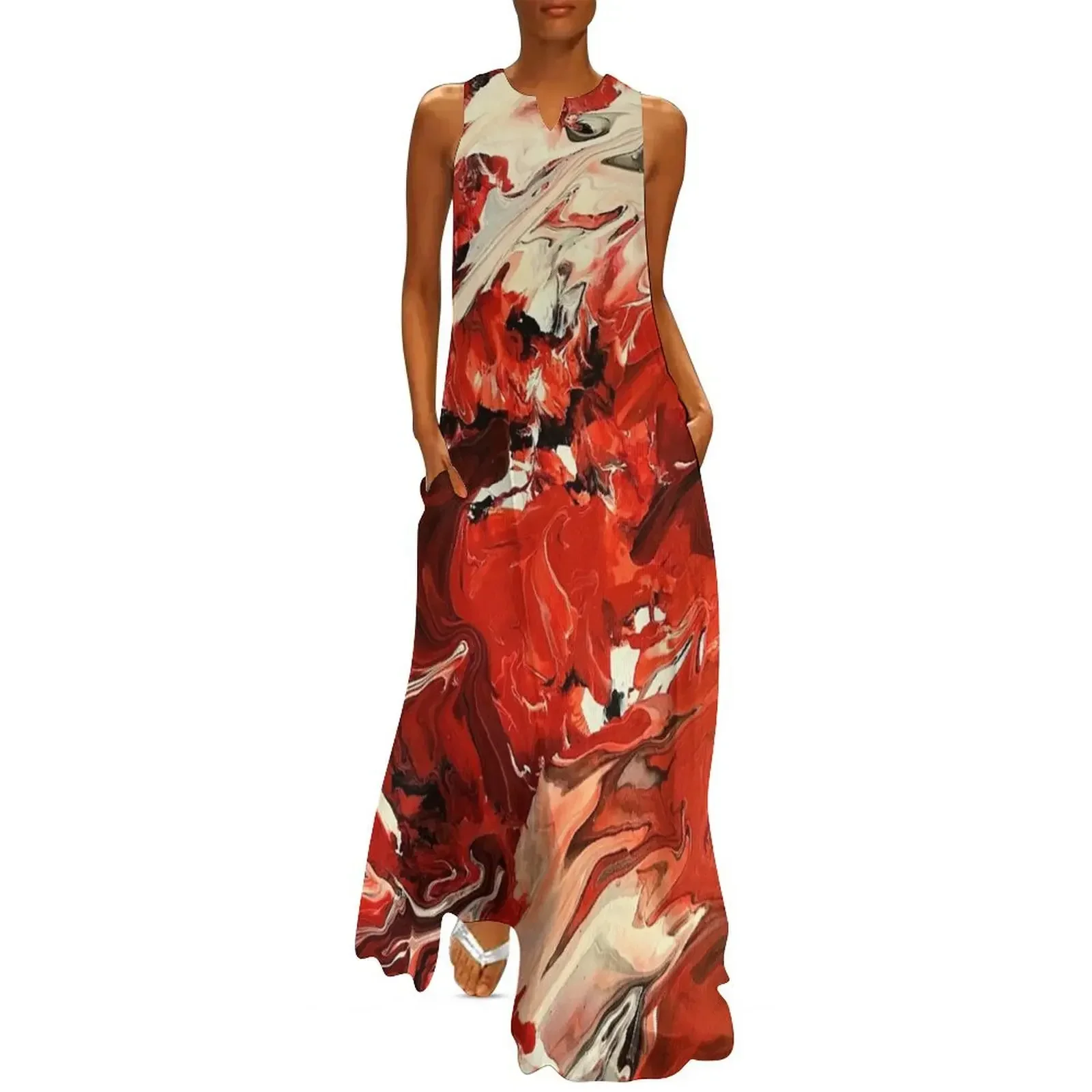 

Scattershot Tear Long Dress luxury evening dresses for women 2025 summer dress womens 2025 dresses for womens Dress