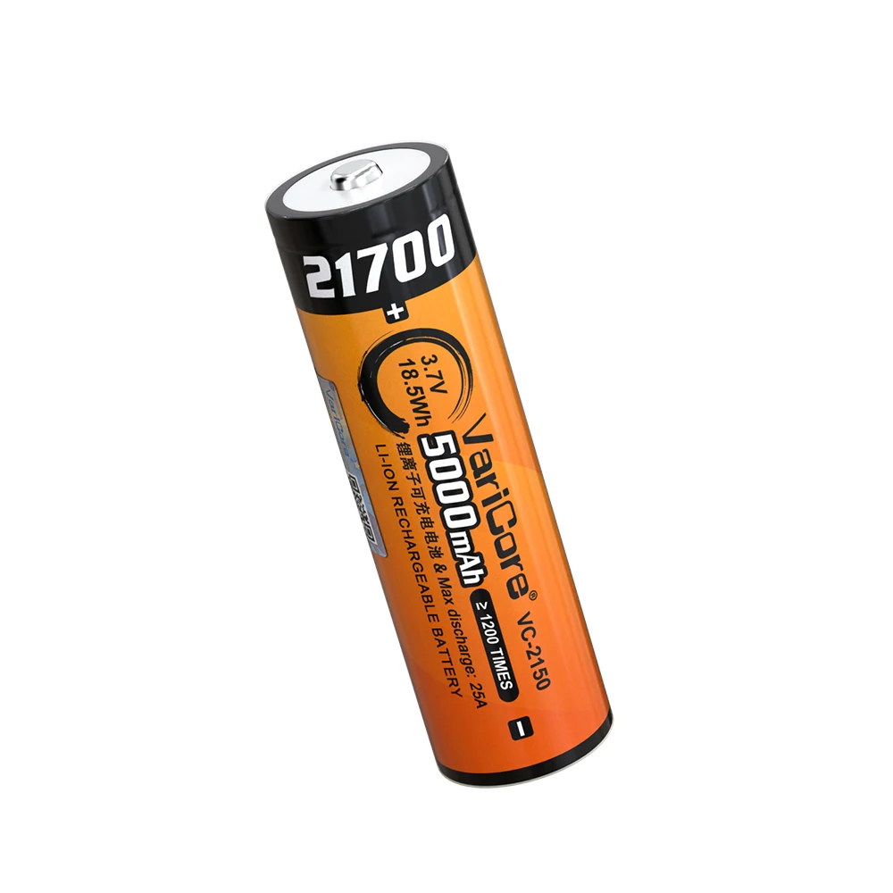 VeitoKala Lii-51G 21700 3.7V 5100mAh batterie lithium-ion haute capacité bricolage 24v 36v 48v 60v batteries rechargeables + pointe pointue