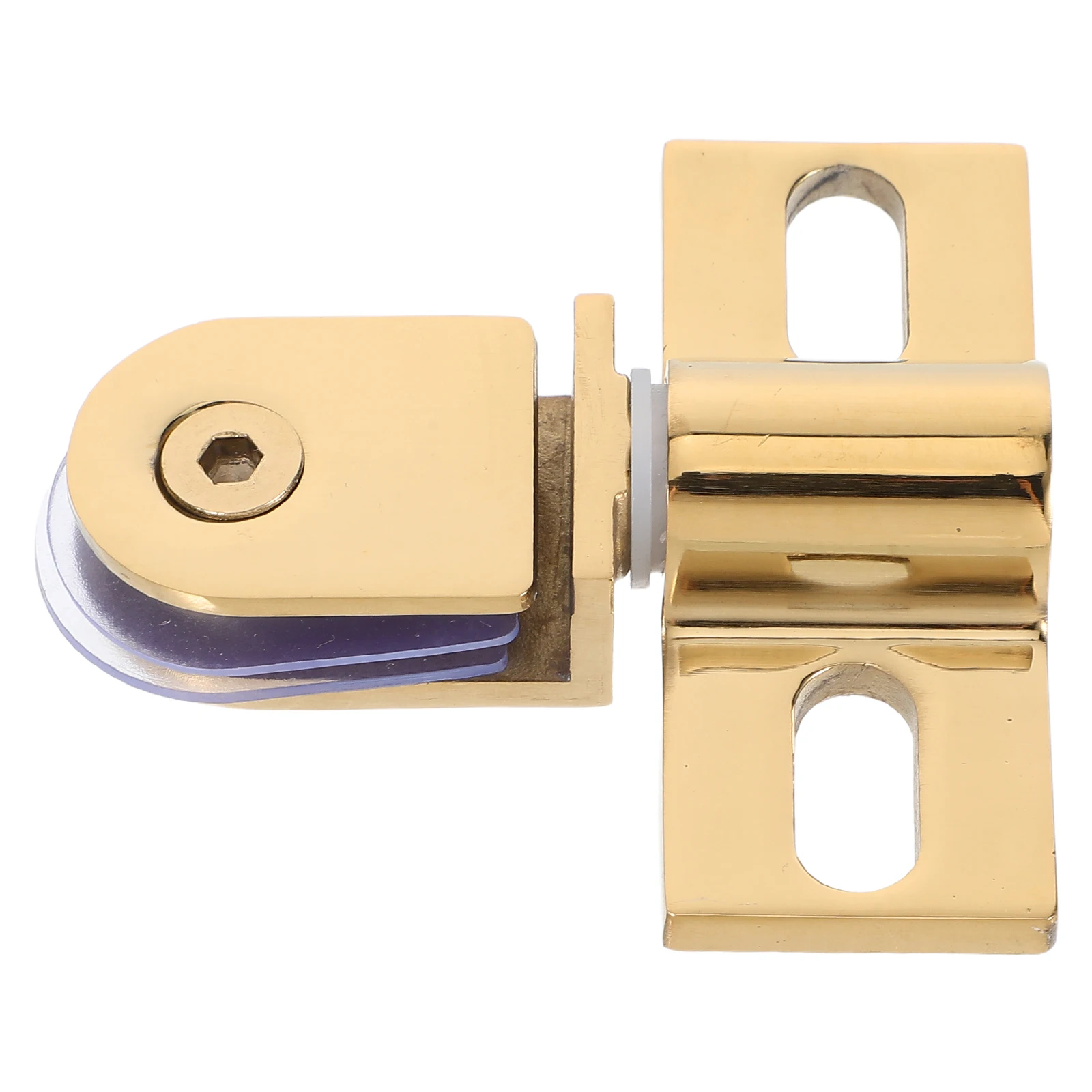 

Glass Shower Door Pivot Hinge Stainless Steel Thickened Heavy Duty Two-Way Opening Shower Glass Door Hardware Clamp Hinges