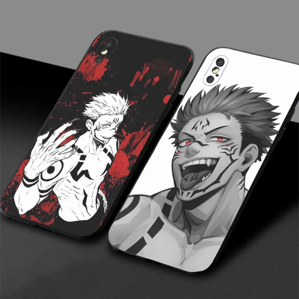 

Sukuna J-Jujutsu Kaisen Anime Phone Case Phone Case for Samsung S24, 22,30, 20,10, 9,Note20 Ultra、Lite、Ultra、5G、Plus、FE