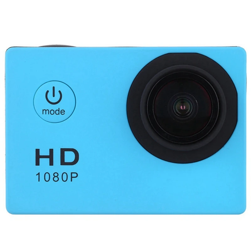 A39Q-1080P HD Action Camera LCD Screen Waterproof 30M Sports Action Cam For Bicycle, Motorcycle, Skiing, Diving