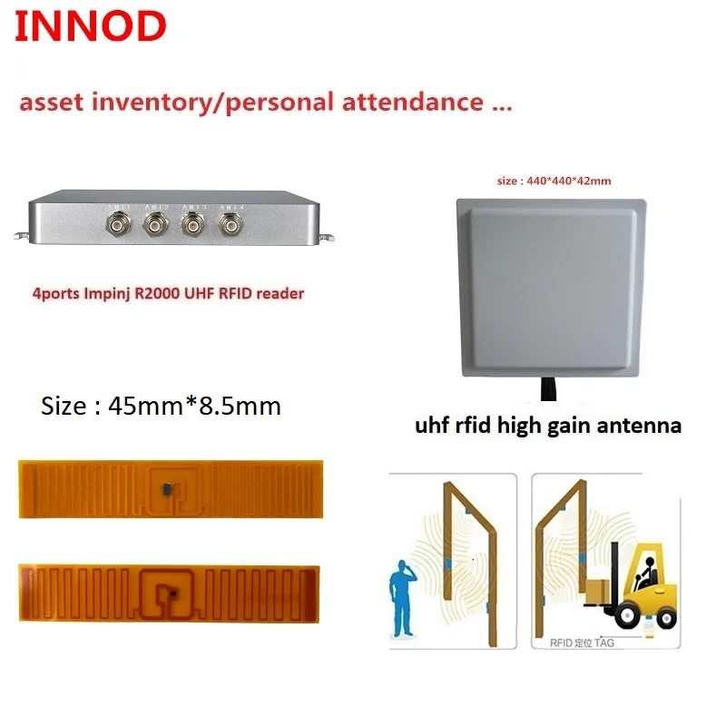 Long Range ISO18000-6C RFID FPC Inlay UHF Tire Tag High Temperature Resistant For RFID Tire Transportation Car Tracking