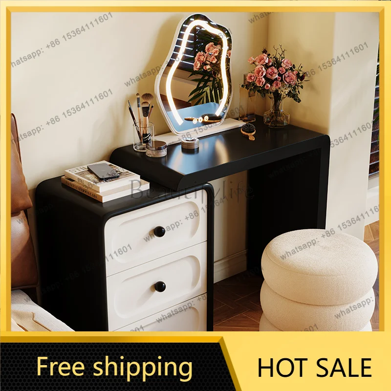 XX.French Vintage Vanity Table Premium Organizer Drawers Storage Vanity Table Design Bedroom Coiffeuse De Chambre Furniture