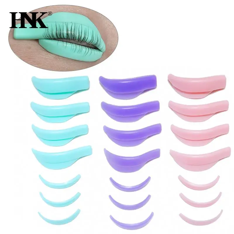 3/4/5/7Pairs Eyelash Perming Pad Silicone Eyelashes Perming Curler Reusable Lash Lift Shield Pads Eyelash Lifting