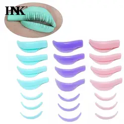 3/4/5/7Pairs Eyelash Perming Pad Silicone Eyelashes Perming Curler Reusable Lash Lift Shield Pads Eyelash Lifting