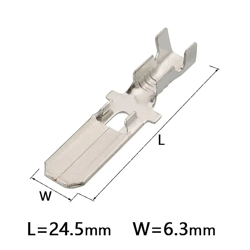 1pcs 3-pin DJ7032F-6.3-11 Female Connector for Automotive and Motorcycle Wiring Harness, 6.3 Series Female Plugs