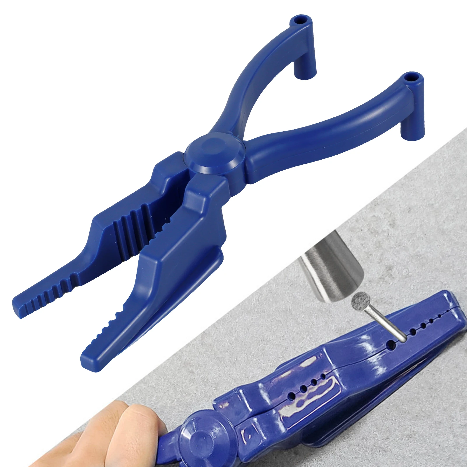 Hammering Safety Pliers Plastic Hammering Nails Holder Anti-smashing Safety Nail Tamper Finger Joint Pliers Home Tool Auxiliary