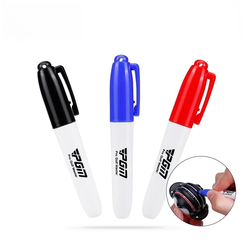Marcador de golf especial, resistente al agua, no se desvanece fácilmente y es fácil de transportar, 3 uds., ZP034