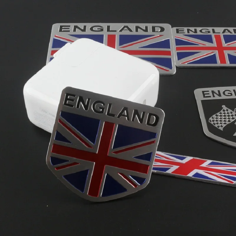 England Flag Car Stickers United Kindom Emblem UK Badge Decal For Land Rover Mini Cooper Auto Styling