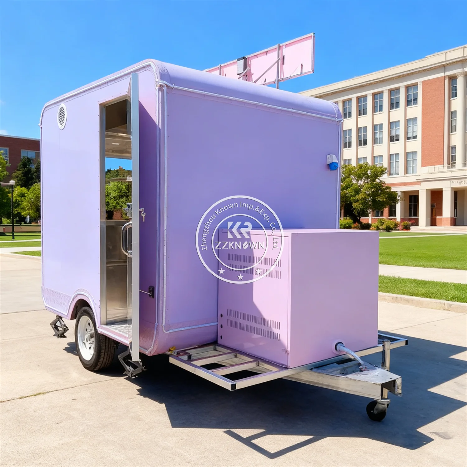 

Concession Food Truck Bbq Trailer Fully Equipped Concession Mobile Restaurant Street Pizza Hot Dog Cart Food Trailer