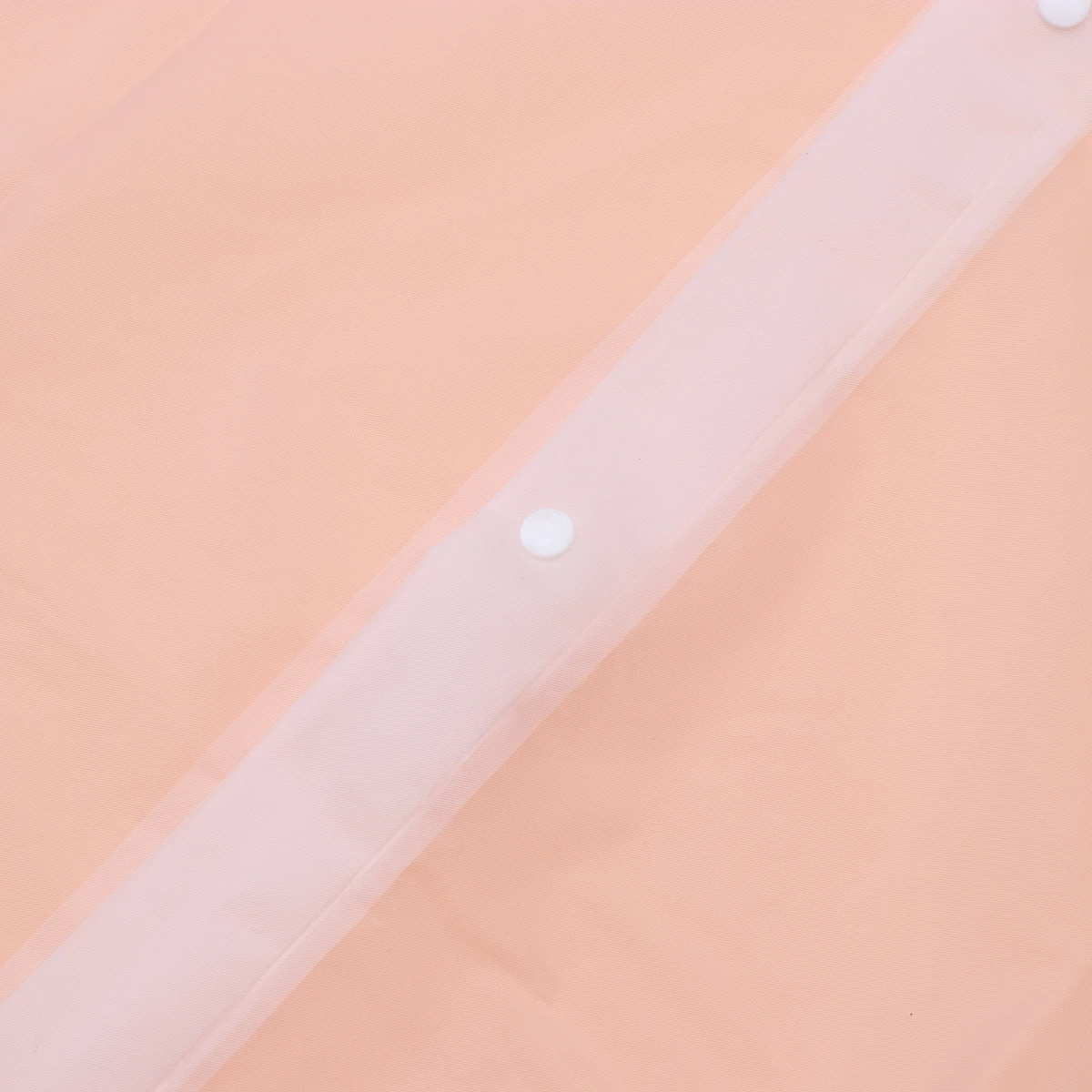 

1pcs Reusable Adult Raincoat Waterproof Breathable Rain Poncho Durable Eva Rainwear Elastic Cuff White Lightweight Portable For