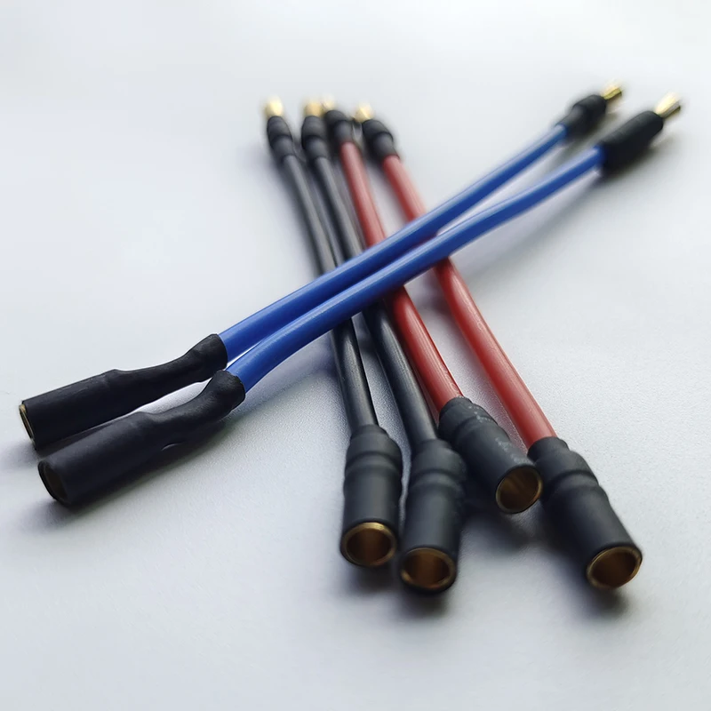

5/10PCS 3.5MM Banana Head 16AWG Silicone Wire Motor ESC Extension Cord Line Spare Part for X8 Motor Accessory 10CM / 25CM Length
