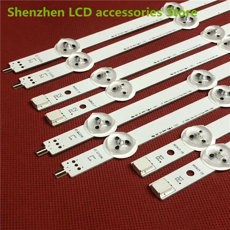 Strip Bar Lampu Latar LED untuk LG 37LN Array 37LN541U 6916L-1137A 6916L-1138A 6916L-1139A 6916L-1140A Tembaga