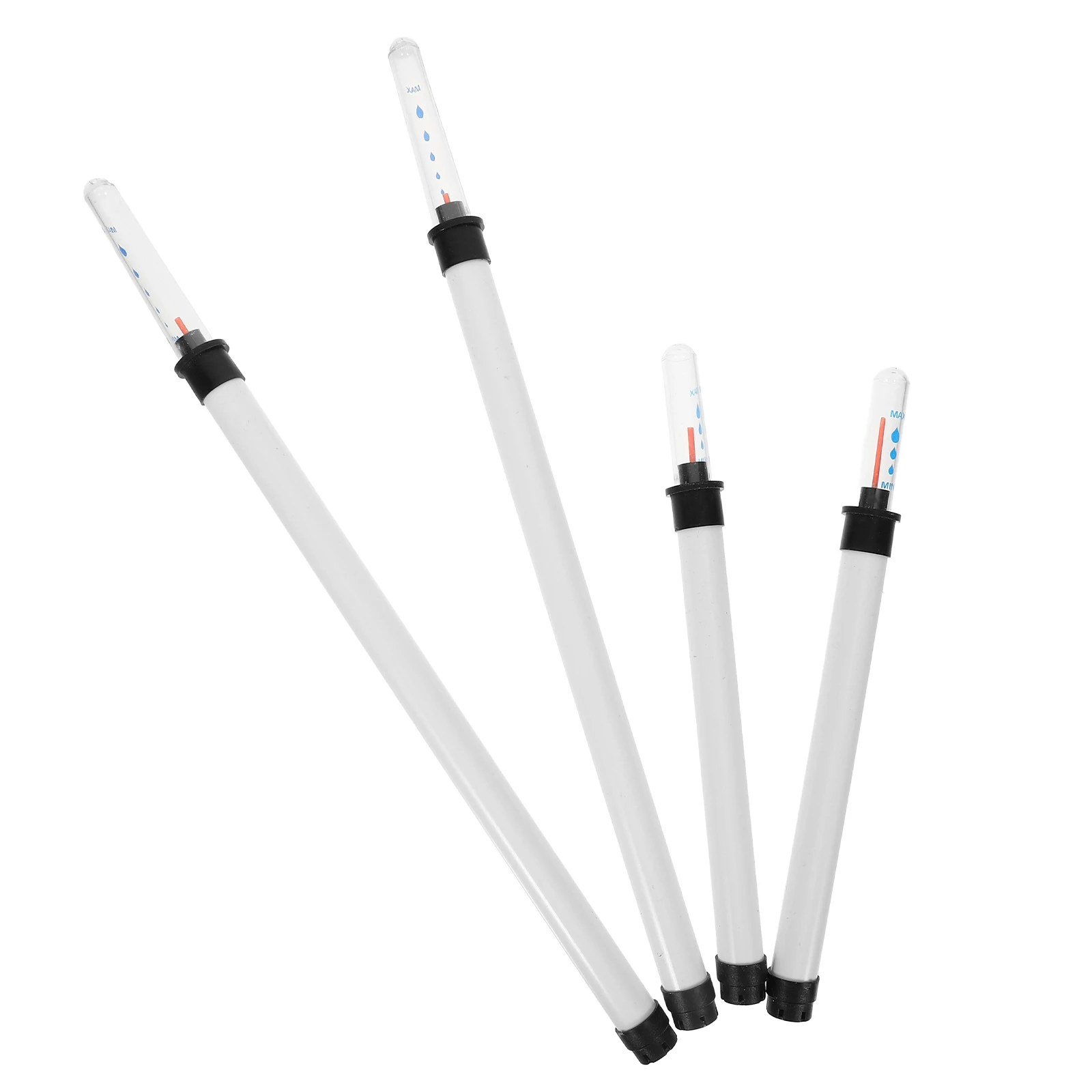 

4pcs Water Level Indicator 180mm 300mm Visual Buoy Design Moisture Gauge Easy Use Houseplants Outdoor Suitable Water Level