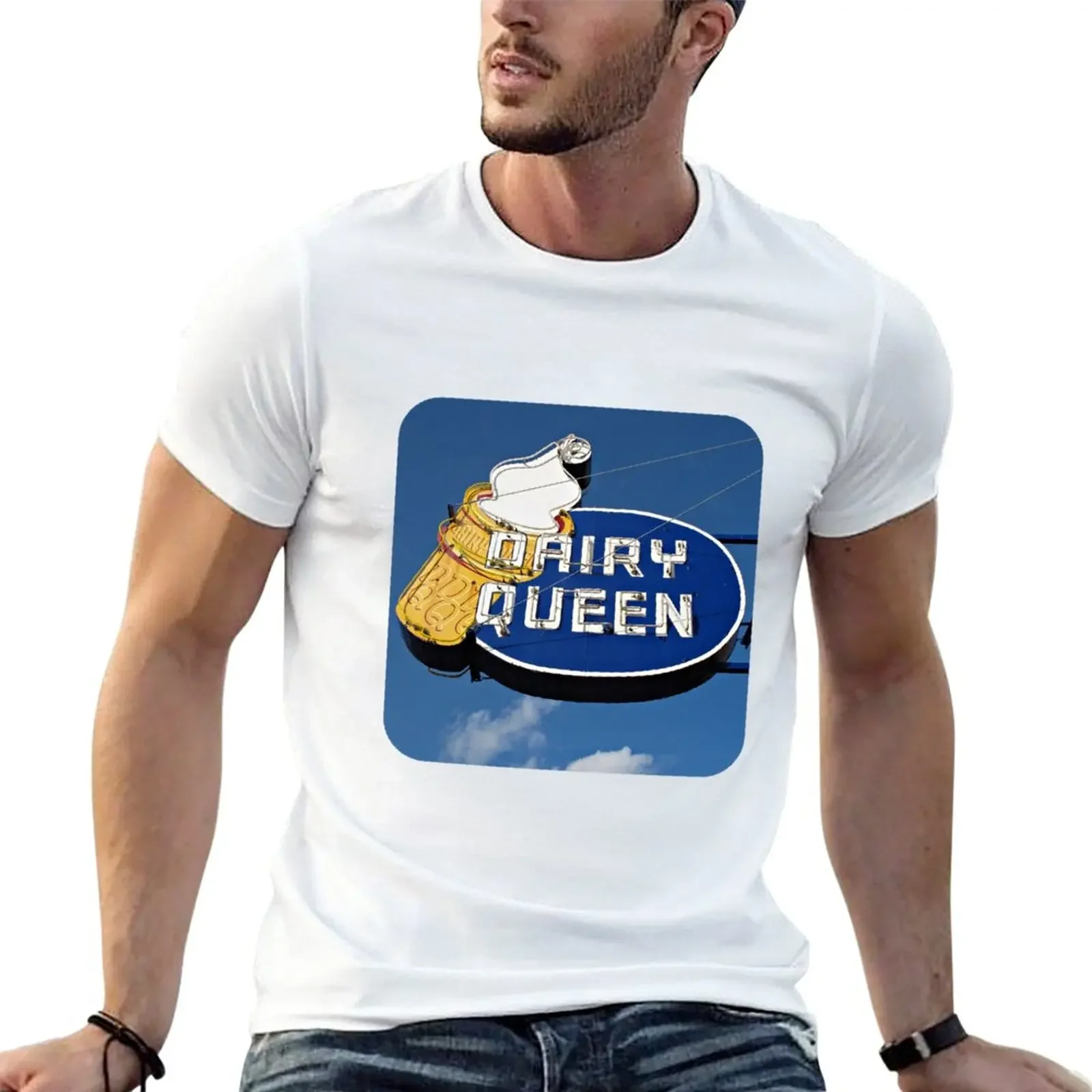 

New Ice Cream Cone T-Shirt korean fashion kawaii clothes black t shirt funny t shirts for men