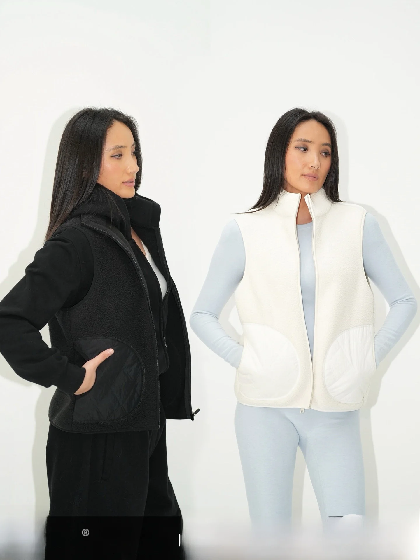 

Женский утепленный жилет WellD Ultra Thi Double-Sided Fleece без рукавов, осенне-зимний, для многослойных образов, из полиэстера, для повседневной носки, с V-образным вырезом, одинарный слой