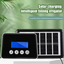 New Solar Automatic Watering Device, Adjustable Drip Irrigation Kit, Household Intelligent Auto Water Pump for Garden Irrigation