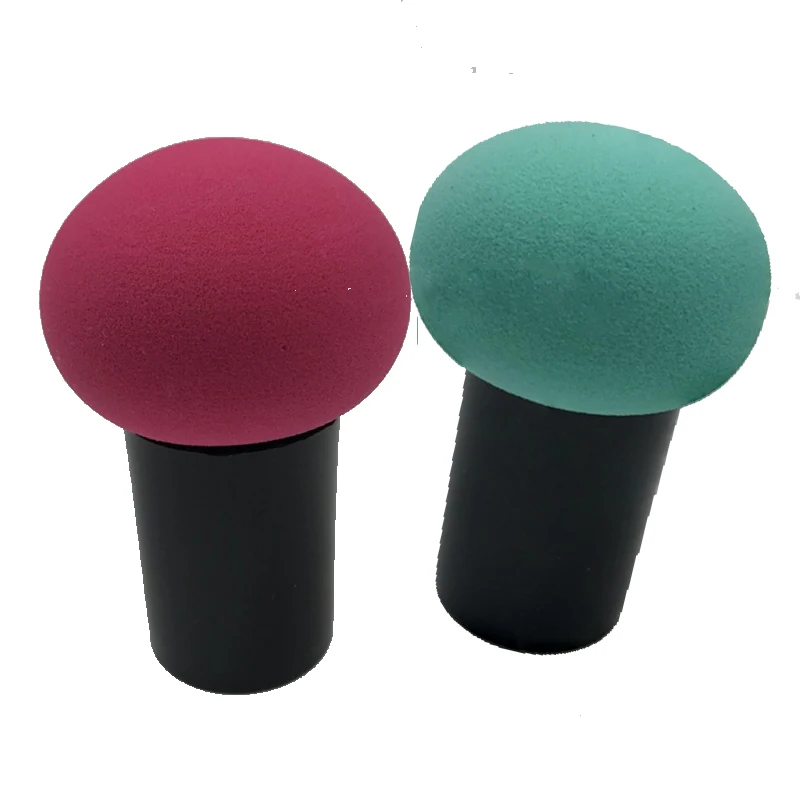 2 Stuks Champignonkop Cosmetische Puff Foundation Spons Poeder Puff Gladde Spons Multifunctionele Droge Natte Schoonheid Make-Up Tool