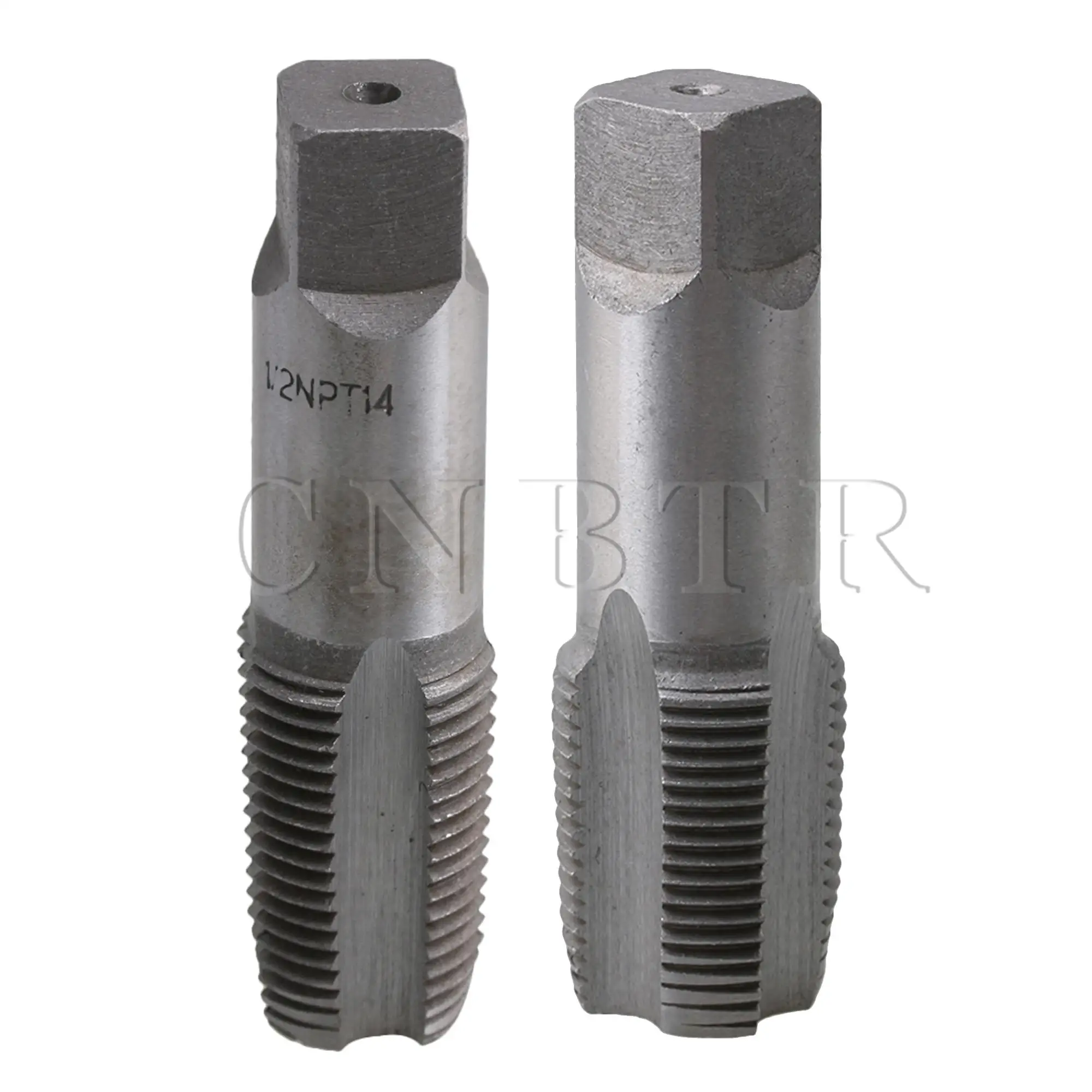 

CNBTR 2/3Pcs Carbon Steel Metric Threading Tap NPT 3/4" 1/2" Repairing Tools Kit