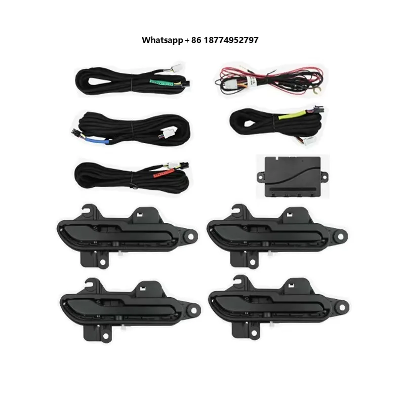 

Car Accessories Wireless Easy Install Electric Door Handle With LED Colorful Light