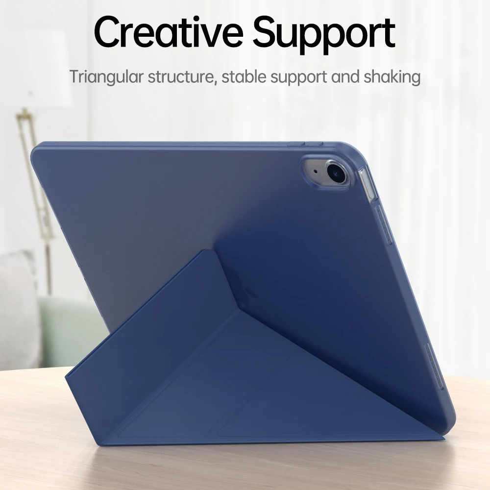 For iPad 10th Generation Case Multi-Fold Magnetic Auto Sleep/Wake Up Smart Cover for iPad 10th Generation Case