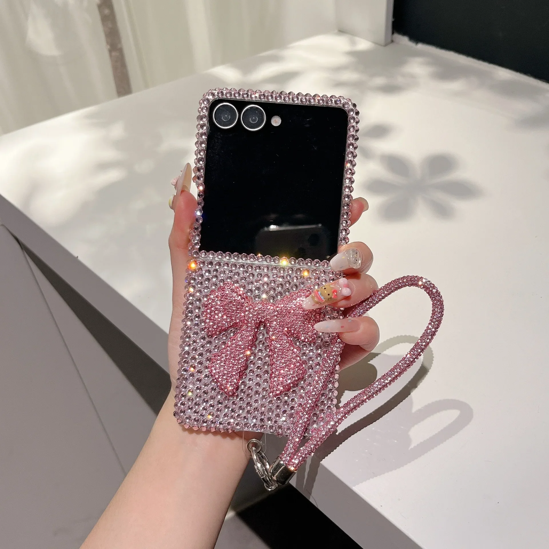 810A50 Phone Case For Samsung Galaxy Z Flip 7 6 5 4 Protective Back Cover For ZFlip5 ZFlip6 ZFlip7 Case Shell