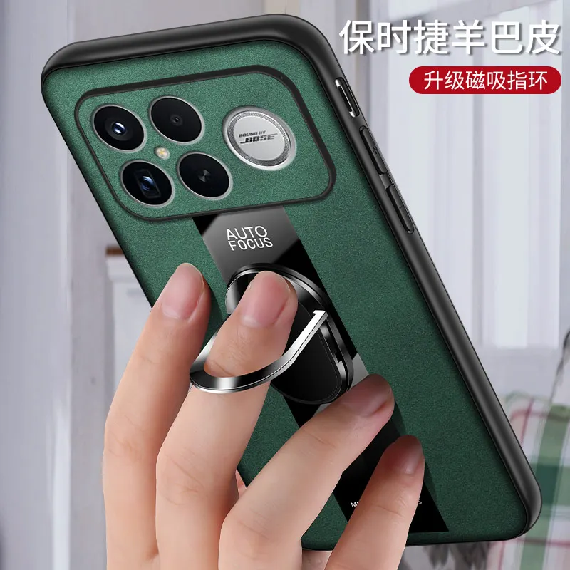 For Redmi K90 Pro Max Case Luxury Leather Porsche Stand Cover For Redmi K90 ProMax Shockproof Funda