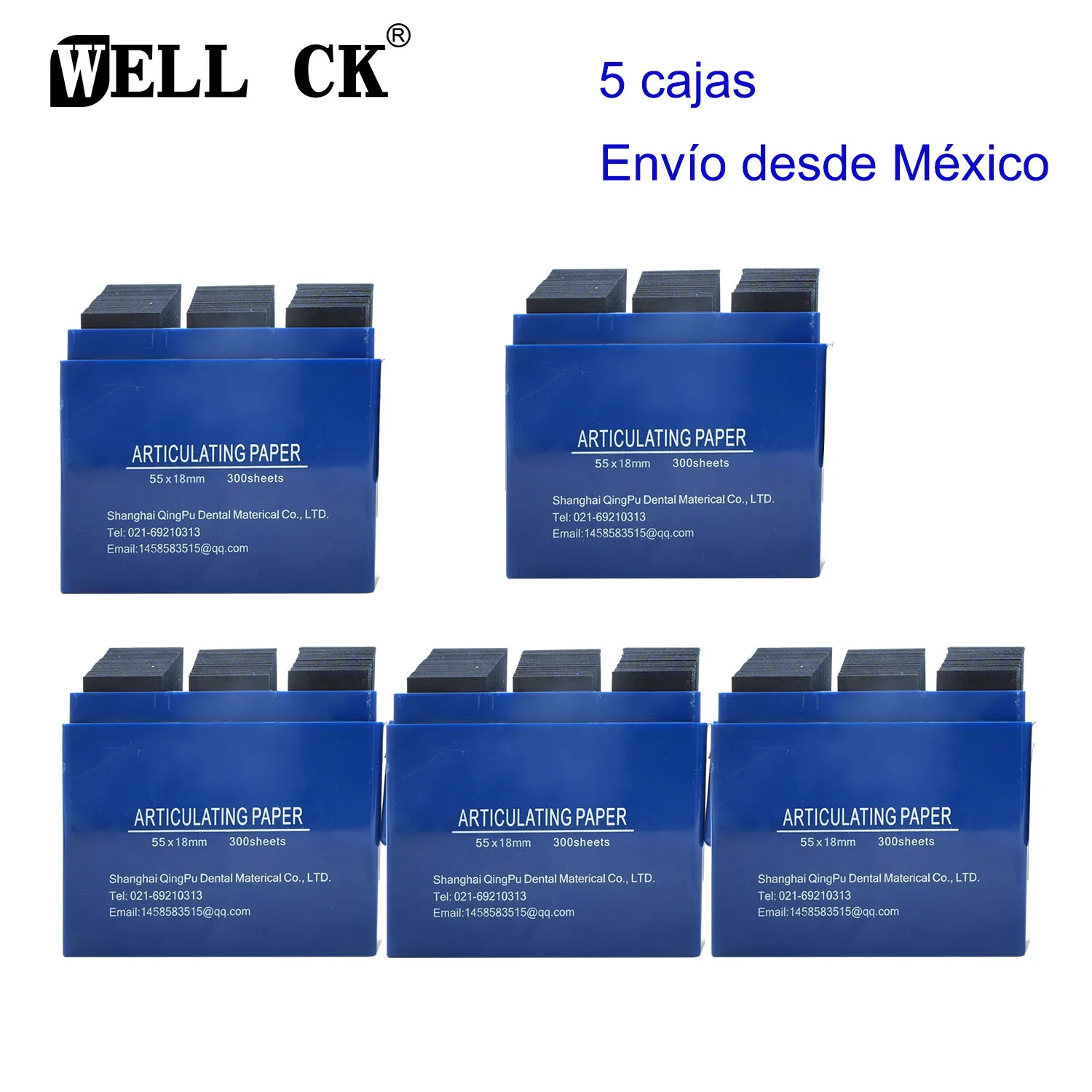 

5 коробок стоматологической артикуляционной бумаги, двухсторонние полоски для укуса, отбеливание зубов, стоматологические материалы, полоски для стоматологической лаборатории