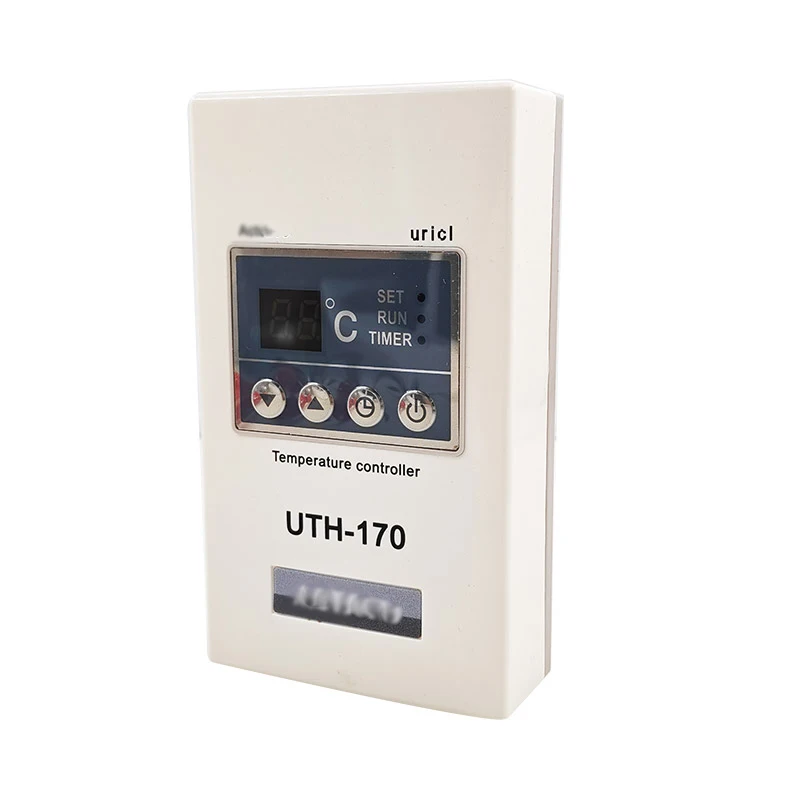 تخصيص UTH-170 فيلم التدفئة Termostato شاشة الكريستال السائل Saunas منظم الحرارة مع تشغيل مفتاح اللمس