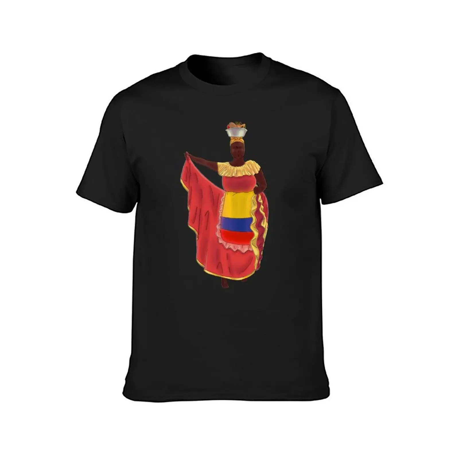 Palenquera colombiana T-Shirt oversized tees heavyweight t shirts for men