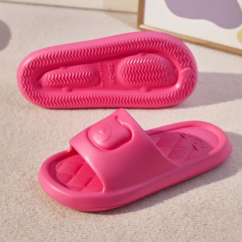 

2025 женские тапочки с мягкой подошвой, домашние и уличные пляжные сандалии на толстой платформе, летние нескользящие шлепанцы из ЭВА