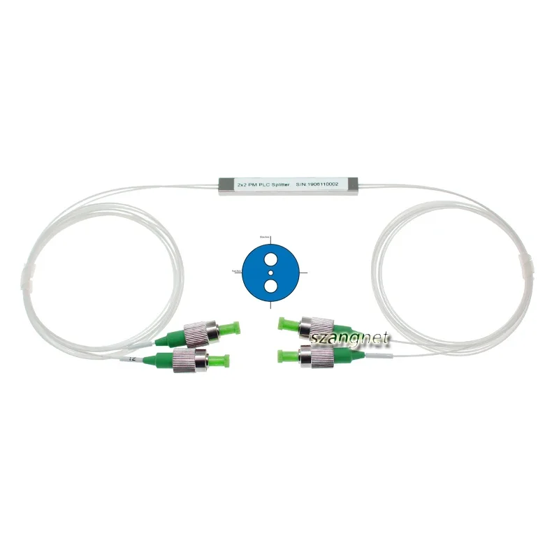 

1x2 and 2x2 Polarization Maintaining Optical Splitters PM Fiber Splitter