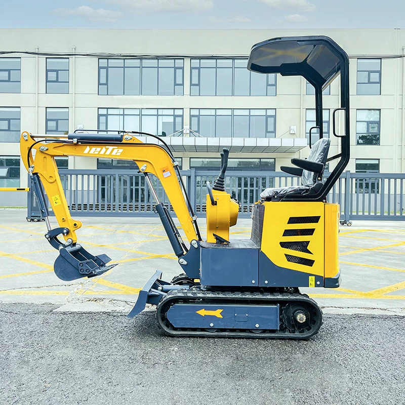 Cina 1000KG Mini escavatori in vendita 1 ton Digger piccolo cingolato idraulico Bagger CE/EPA macchine agricole prezzo di vendita caldo