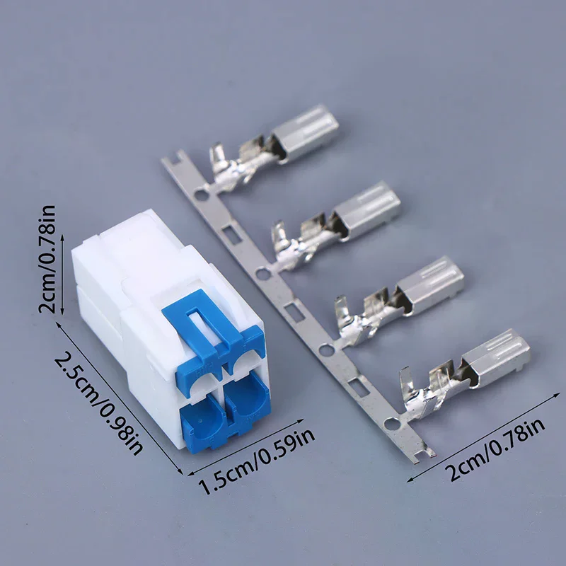 1Set 4-Pin Power Stecker Stecker Für Icom IC-7000 IC-7100 IC-7400 IC-7600 YAESU FT-450 KENWOOD TS-480 Radio DIY Kabel Stecker