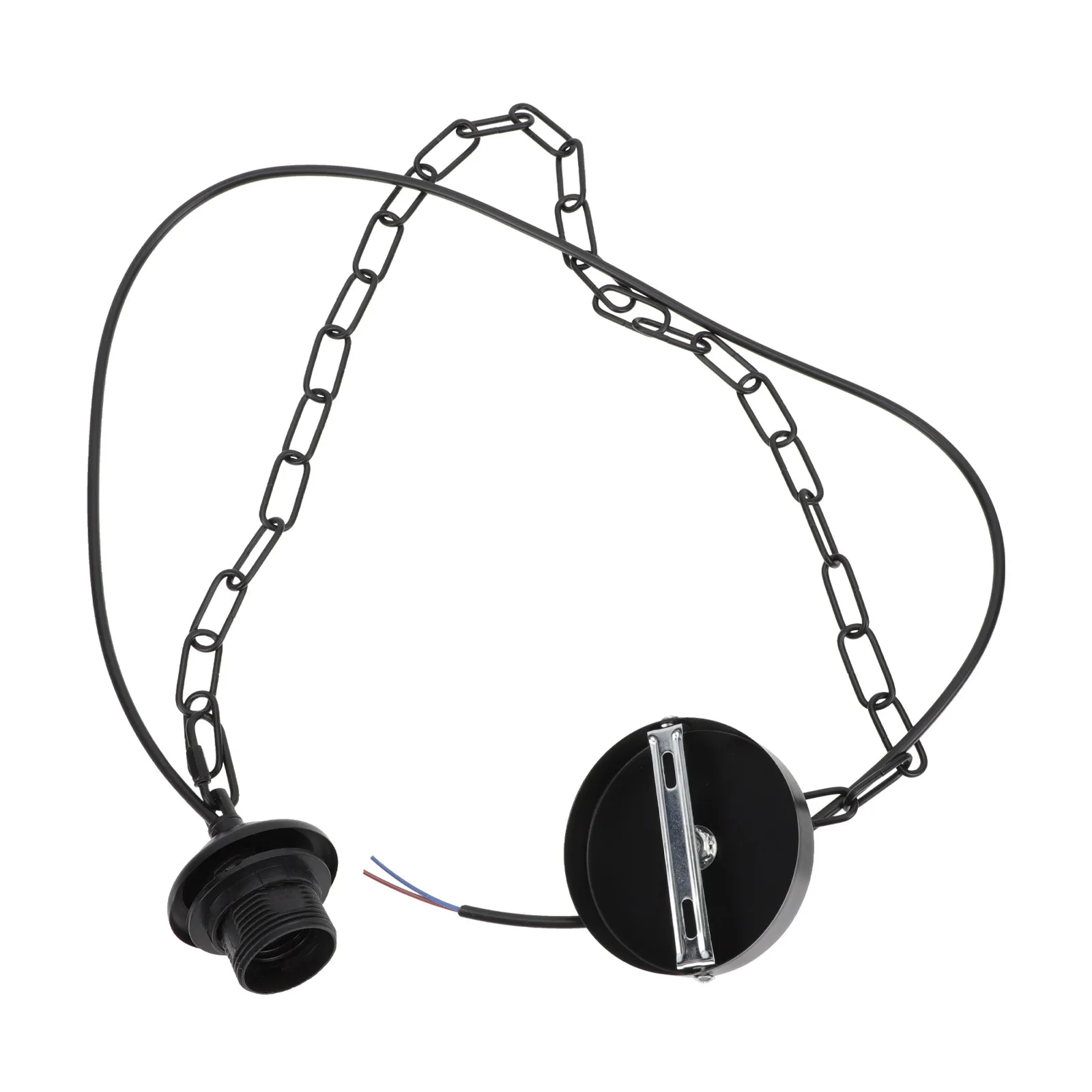 

1Set Bearing Chain Lamp Holder Line Vintage Industrial Hanging Lamp Chain for DIY Light Accessories Light Accessory