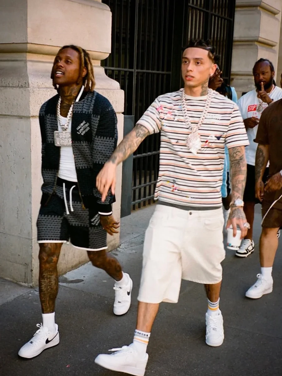 

Модная летняя футболка свободного кроя с принтом в виде брызг и полосок, с буквенным принтом, из хлопка, с круглым вырезом