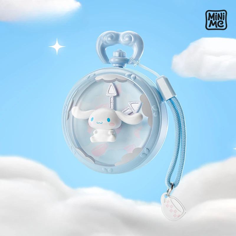 Miniso Sanrio Family Good Time Series Blind Box Desktop Scene Figure Cartoon Ornament Cinnamoroll Children's Toy Birthday Gift