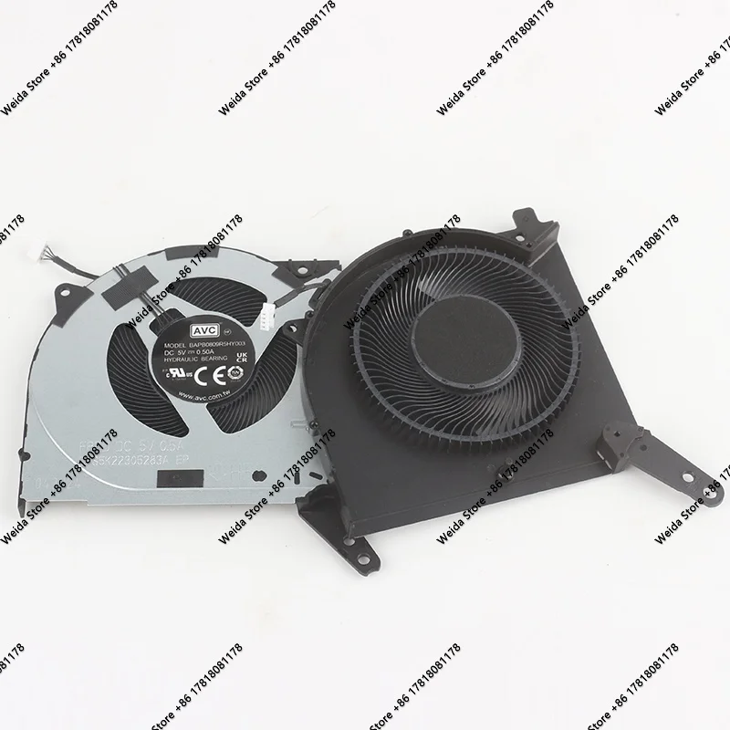 Cooling Fan AVC 12V 24V 48V hadraulic bearing Intel Mini Host Lenovo Laptop Computer Processor AC EC BAPB0809R5HY003 DC5V 0.50A