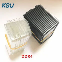50PCS High quality storage Boxes Clamshell Case For DDR Box DDR2 DDR3 DDR4 Specifications laptop Notebook memory box Protection