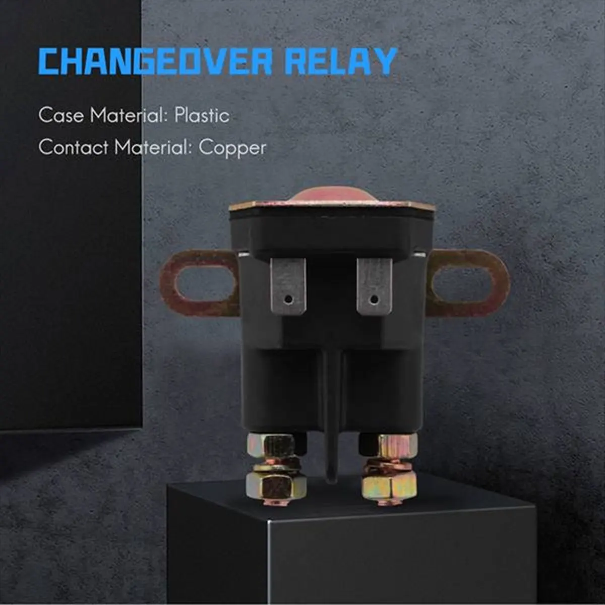 Compatible 2pcs 862-1211-211-16 Solenoid 12V Relay AM138068 725-04439 Automobile Relay Changeover Relay