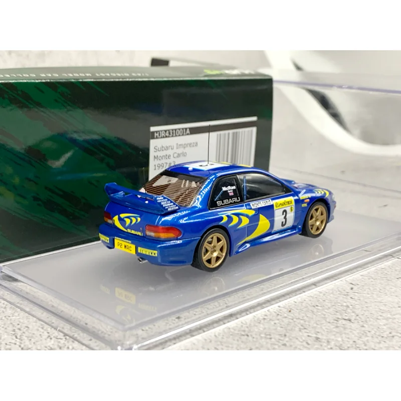 دييكاست 1:43 مقياس امبريزا 1997 سباق السيارات سبيكة سيارة نموذج الكبار جمع الديكور دمى هدايا عرض ثابت #4