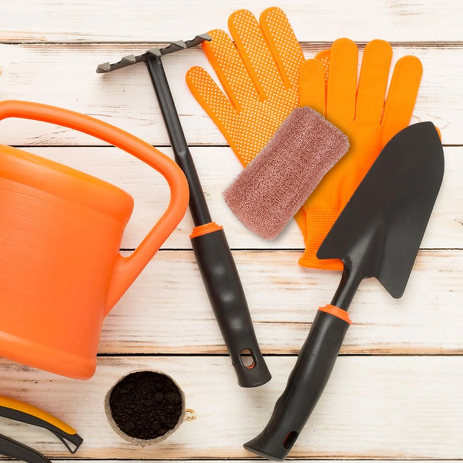 

1 Roll Copper Mesh Roll Distilling Mesh Multipurpose Screen DIY Hole Filler Garden Netting and Control Copper Barrier