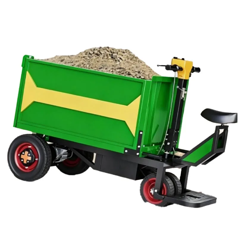 

Electric Tipping Bucket Tricycle Concrete Transport Multifunctional Farm Construction Manure Cargo Transfer Vehicle(customized)