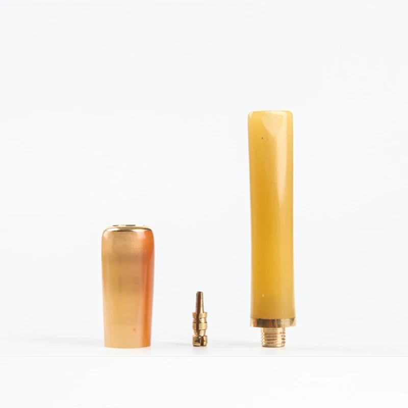 Reusable Cigarette Holder with Metal Accent Premium Horn-Like Tobacco Microfilter 6mm/8mm Cigarettes Pipes Smoking Accessories view 5