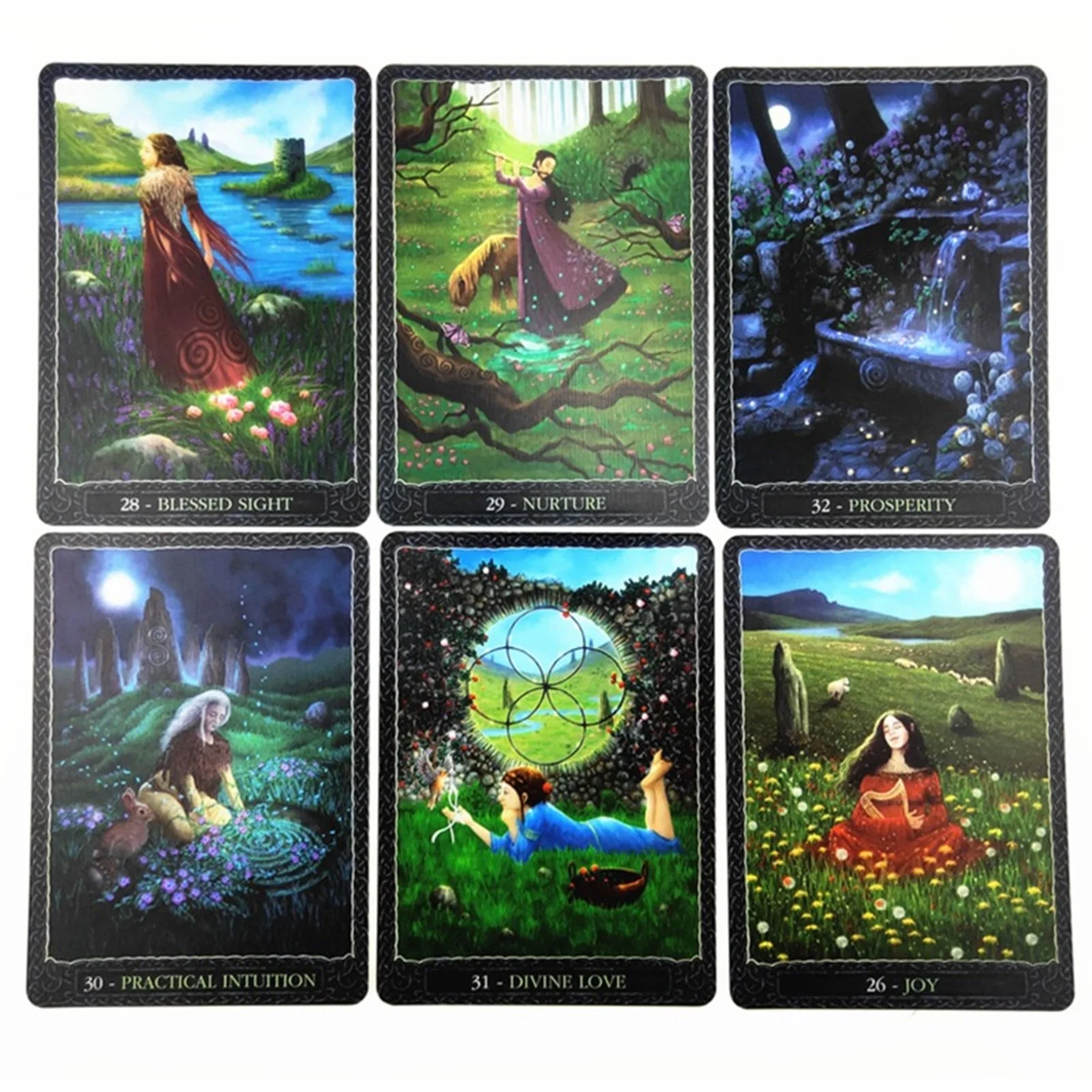 Wisdom Of The Oracle Divination Cards Portable Card Deck Tarot English Version Family Party Board Game